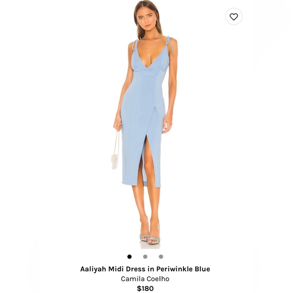 REVOLVE Dresses & Skirts - Revolve ❤︎︎ Camila Coelho - Aaliyah Midi Dress in Periwinkle Blue